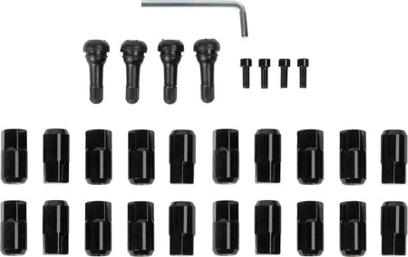 MOOSE Racing lugnut 12x1.50 blk - 20pk | Femon Parts