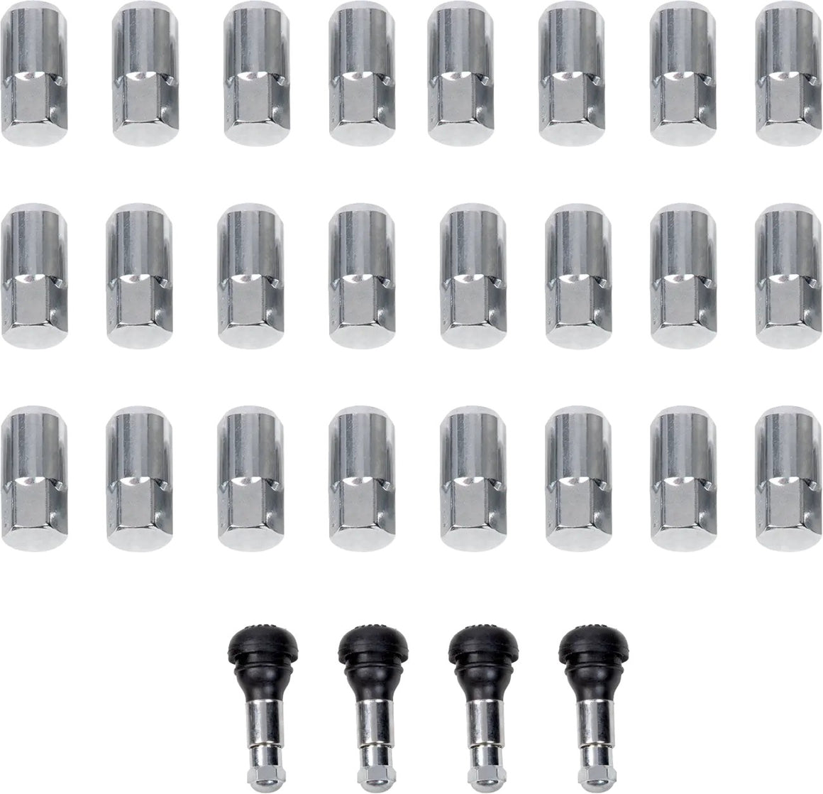 MOOSE Racing Replacement ATV/UTV Wheel Lug Nuts with Valve Stems - Can-Am (2024-2026)