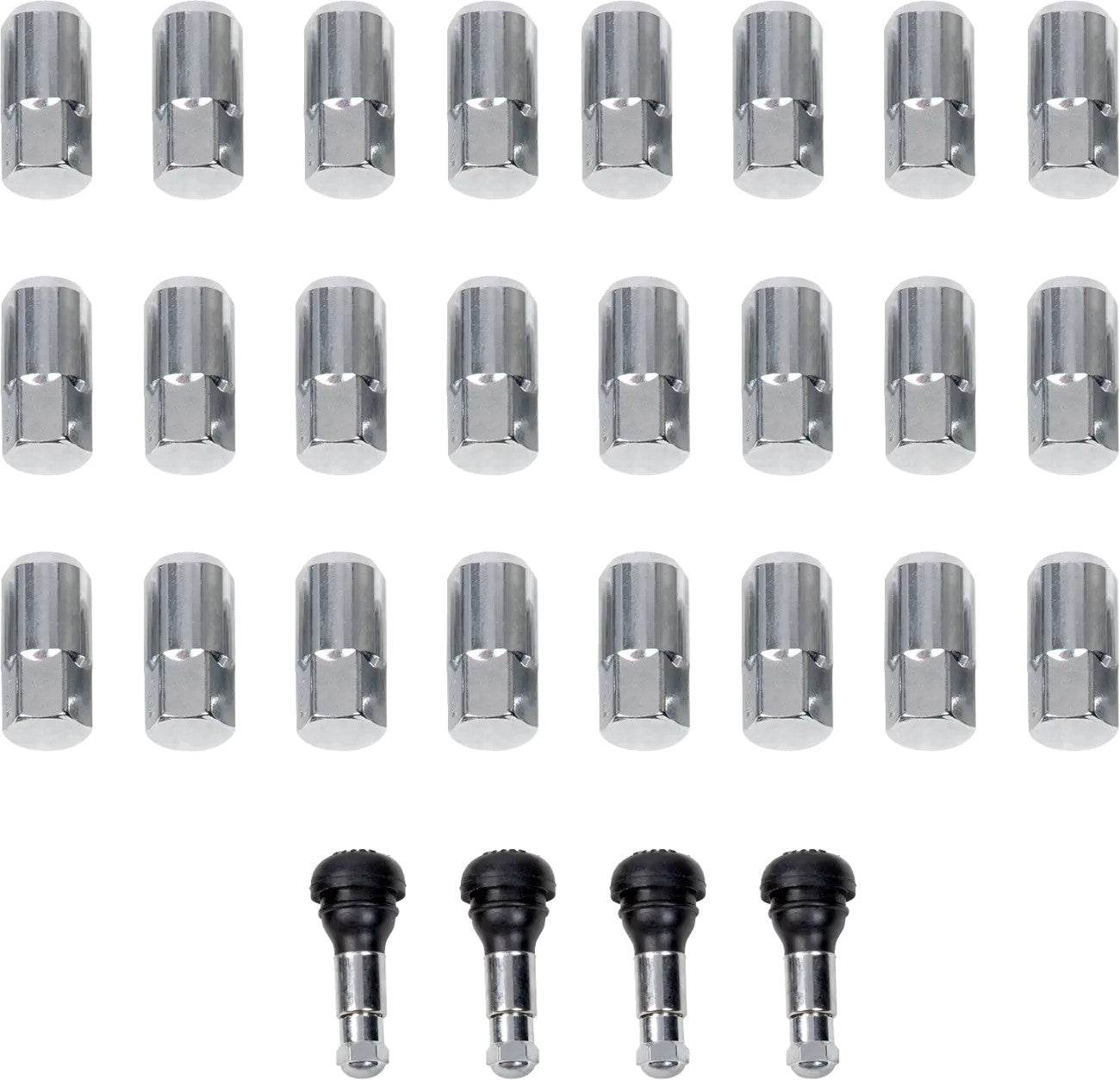 MOOSE Racing Replacement ATV/UTV Wheel Lug Nuts with Valve Stems - Can-Am (2024-2026)