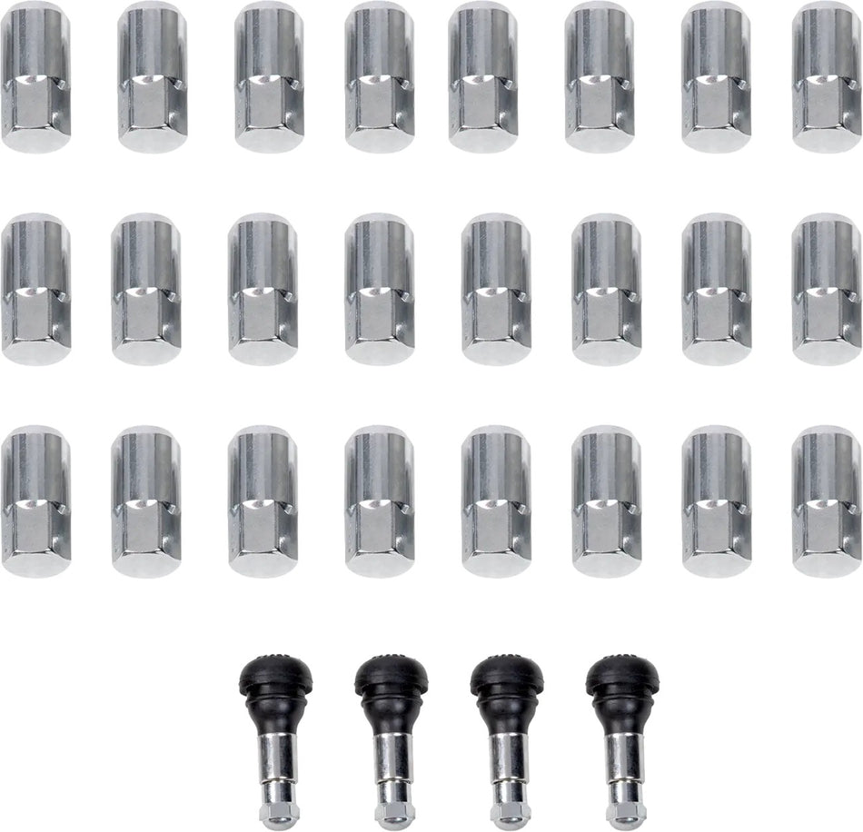 MOOSE Racing Replacement ATV/UTV Wheel Lug Nuts with Valve Stems - Can-Am (2024-2026)