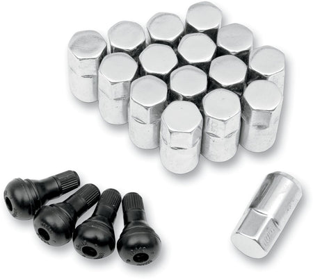MOOSE Racing lug nut 12x1.25 chr 16pk | Femon Parts