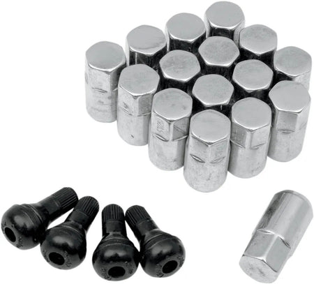 MOOSE Racing lug nut 12x1.50 chr 16pk