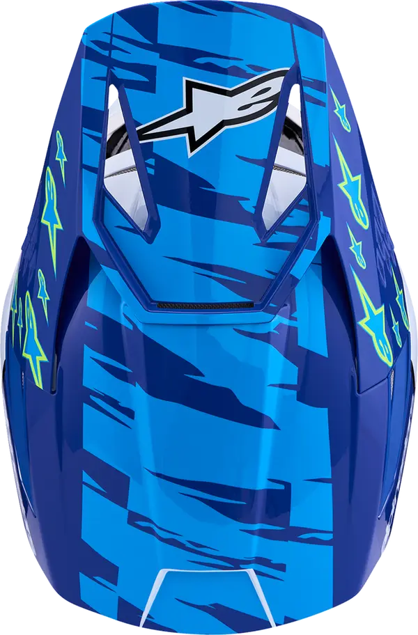 Alpinestars Helm SM3 FALCON Blauw/Zwart/Roze