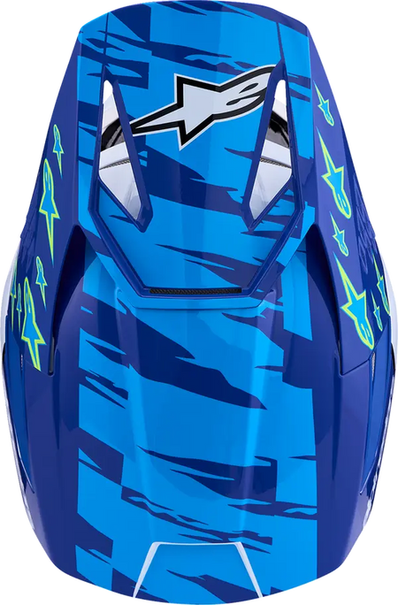 Alpinestars Helm SM3 FALCON Blauw/Zwart/Roze