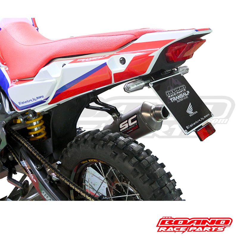 BOANO rally kentekenplaathouder, gehomologeerd - Honda Transalp XL750