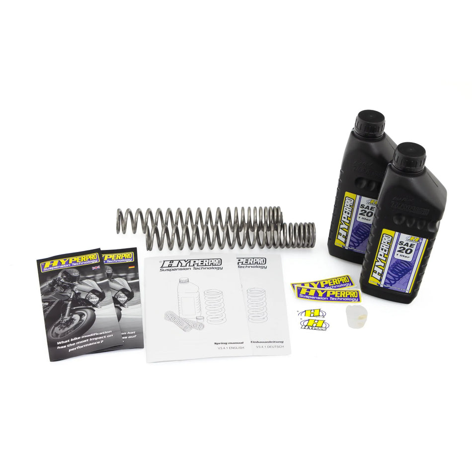Hyperpro Fork Springs - Front Fork Spring Kit Harley Davidson