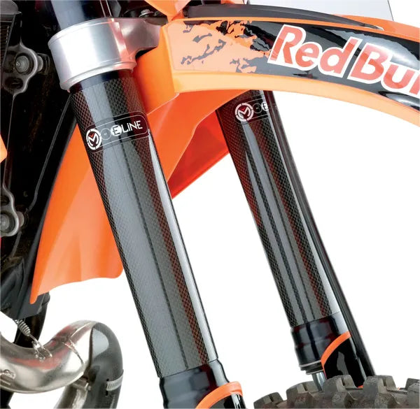 MOOSE Racing fork panels-covers-skins zwart - Yamaha WR-250 F / WR-450 F e.a. (2000-2026) | Femon Parts