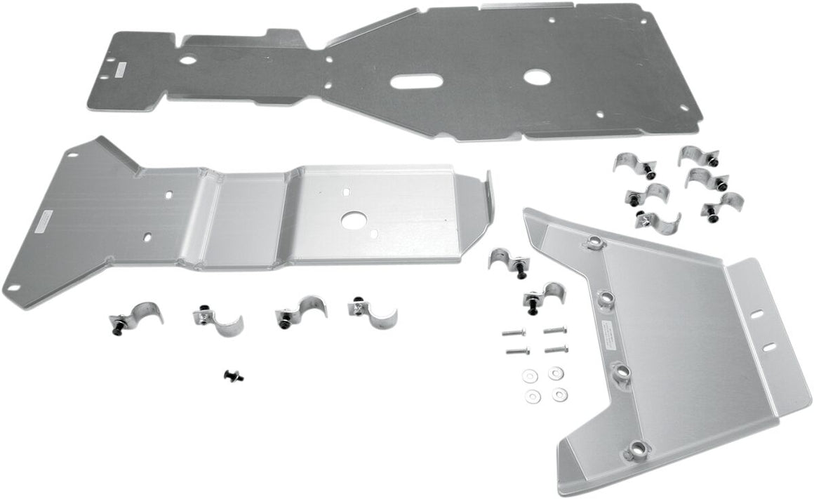 MOOSE Racing framebescherming zilver - Kawasaki (2008-2016) | Femon Parts