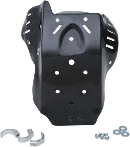 MOOSE Racing skid plate carbn fib husqvarna - Husqvarna | Femon Parts
