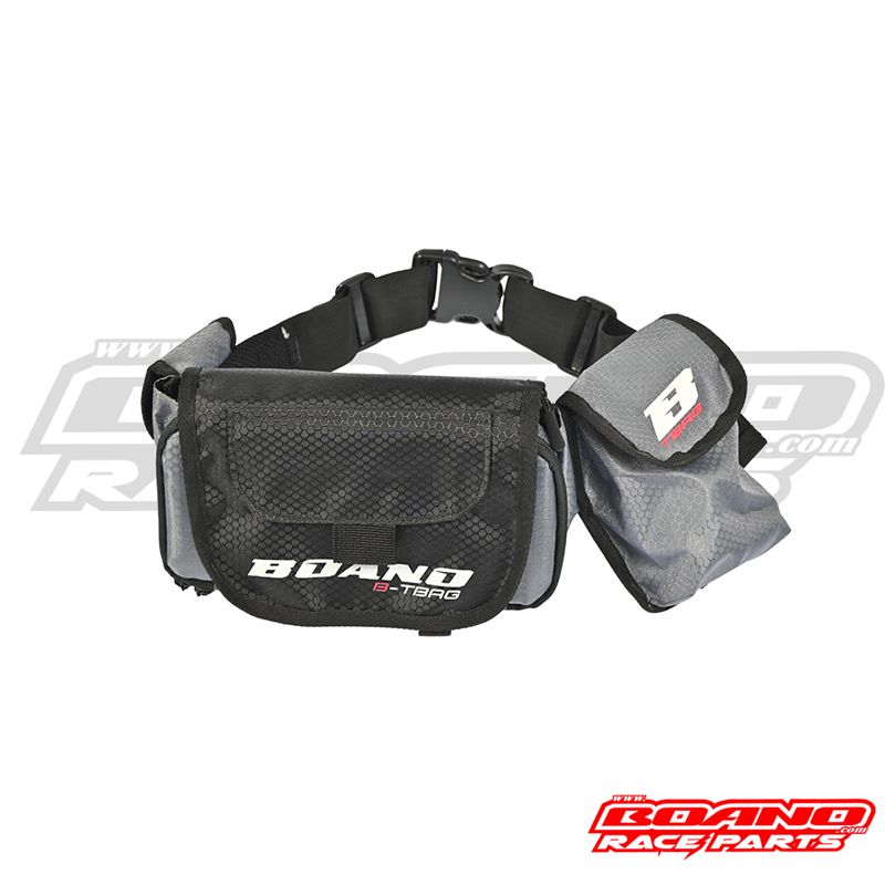 BOANO T-Bag gereedschapstas, heuptas 5 liter, grijs