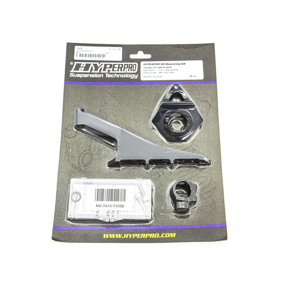 Hyperpro Handlebar Dampers + Parts - Steering Damper Mounting Kit Yamaha