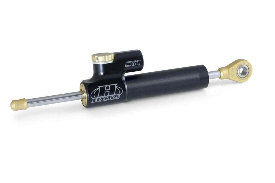 Hyperpro Handlebar Dampers + Parts - Csc Steering Damper 75Mm Linear Reversed Black