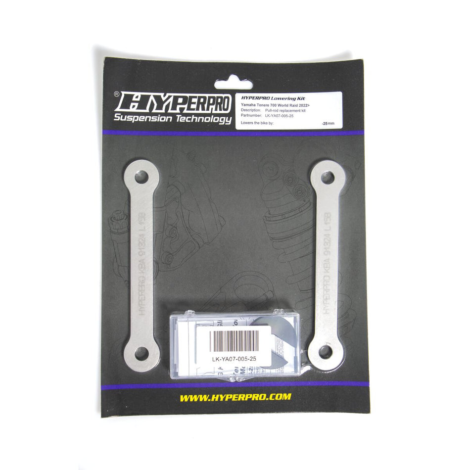 Hyperpro Handlebar Dampers + Parts - Lowering Kit -25mm Yam Ten700
