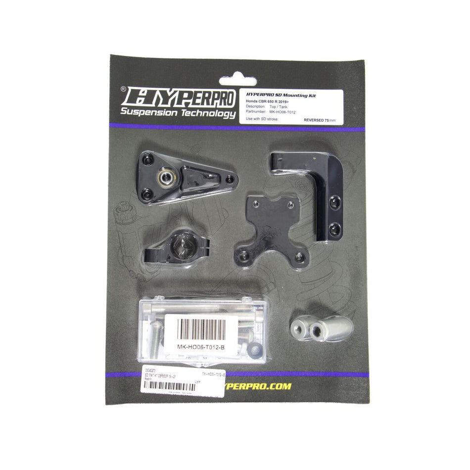 Hyperpro Handlebar Dampers + Parts - Steering Damper Mount Kit CBR650F 19-21
