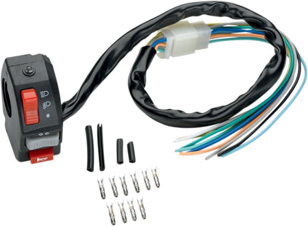 MOOSE Racing switches-switch housing + part zwart | Femon Parts