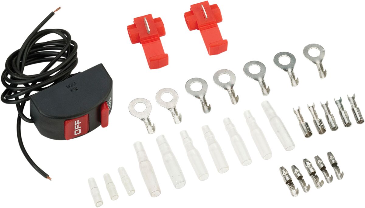 MOOSE Racing switches-switch housing + part zwart | Femon Parts