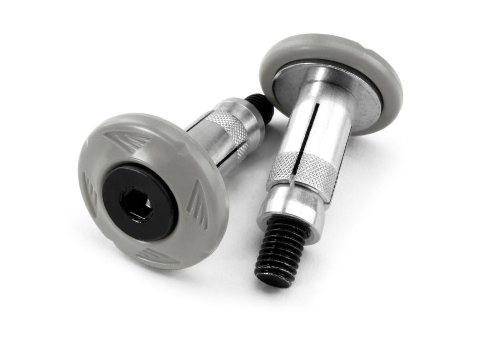 CYCRA GRIP ARMOR BAR END SET GREY