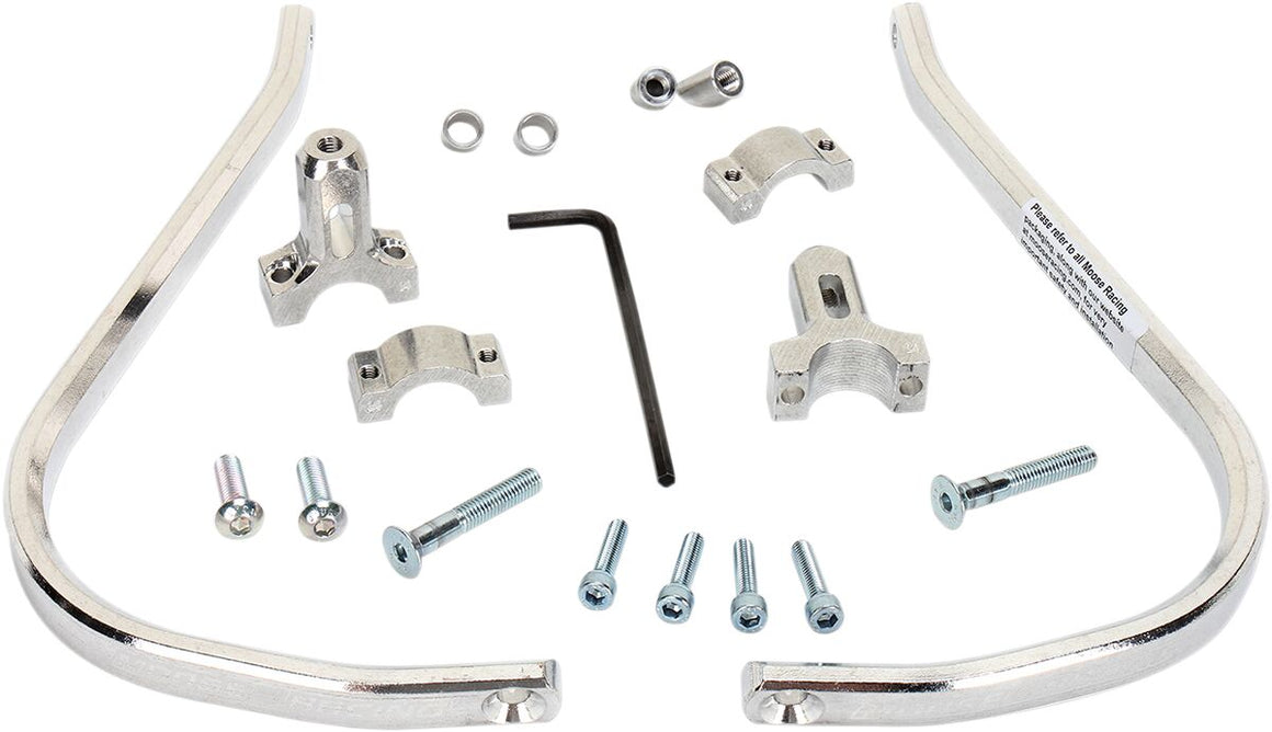 MOOSE Racing handkappen zilver | Femon Parts