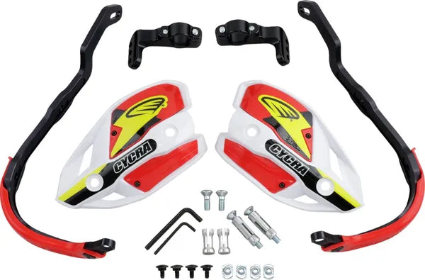 CYCRA ULTRA PROBEND CRM COMPLETE RACER PACK 1 1/8(28,6MM) WHITE/RED