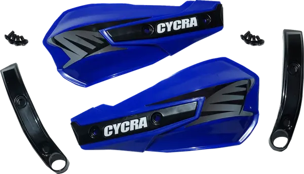 CYCRA Replacement Vortex Handshields w/ Abrasion Guards - Blue