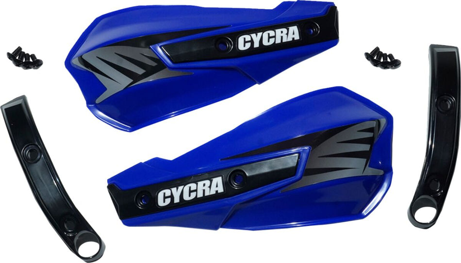CYCRA Replacement Vortex Handshields w/ Abrasion Guards - Blue