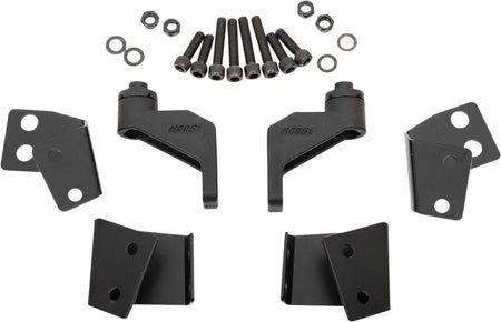MOOSE Racing Side Mirror Adapter with Flat Mountable Option for Polaris Pro-Fit Roll Cages