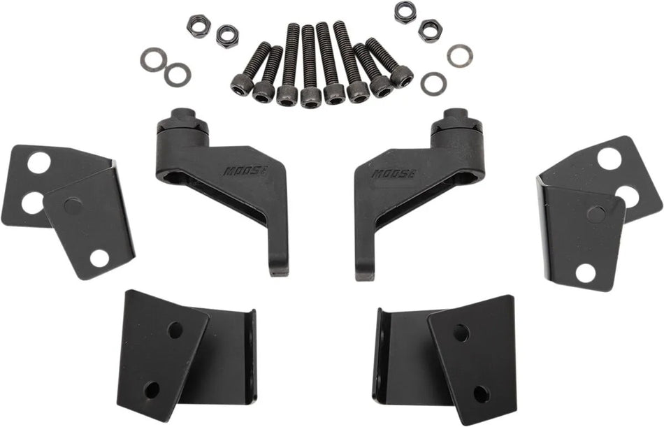 MOOSE Racing Side Mirror Adapter with Flat Mountable Option for Polaris Pro-Fit Roll Cages