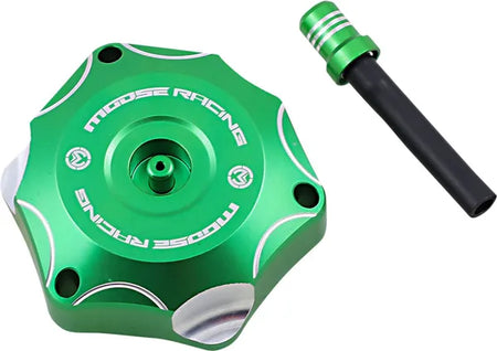 MOOSE Racing tankdop groen - Kawasaki | Femon Parts