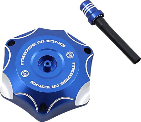 MOOSE Racing tankdop blauw - Yamaha | Femon Parts