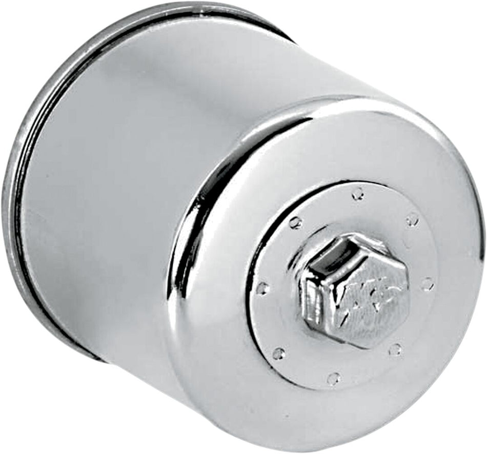 K&N Wrench-Off Oil Filter Chrome - Honda