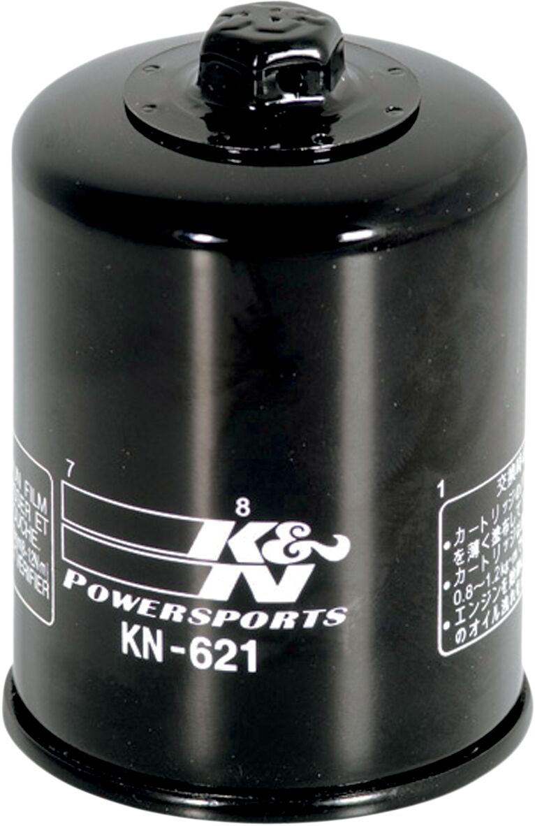 K&N Wrench-Off Oil Filter Black