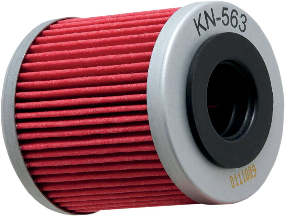 K&N oliefilter rood - Aprilia