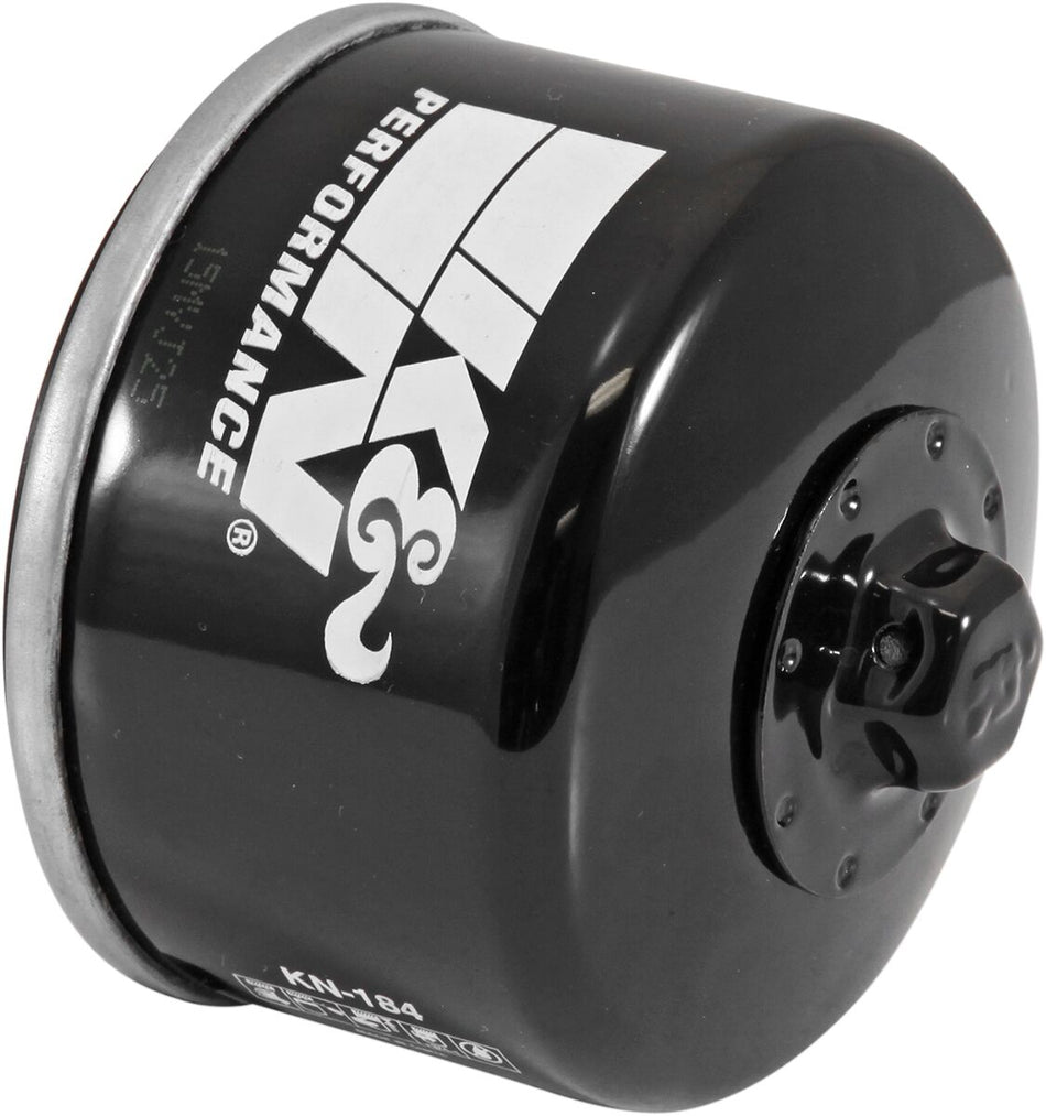K&N Spin-On Oil Filter Black