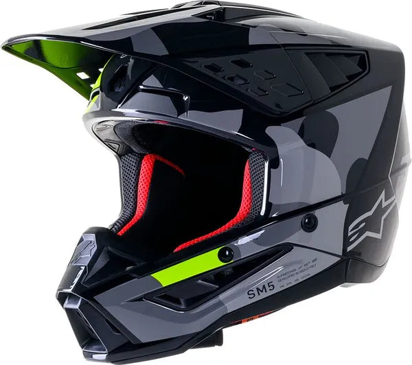 Helm SM5 ROV2 Grijs/Geel