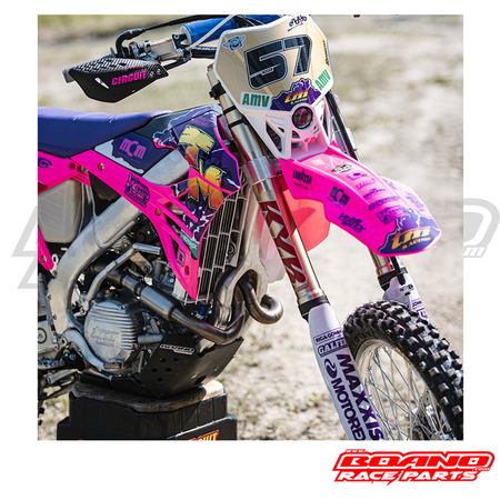 BOANO stickerkit PINK EDITION gepersonaliseerd, roze - TM 4T Fi (2022-2026)
