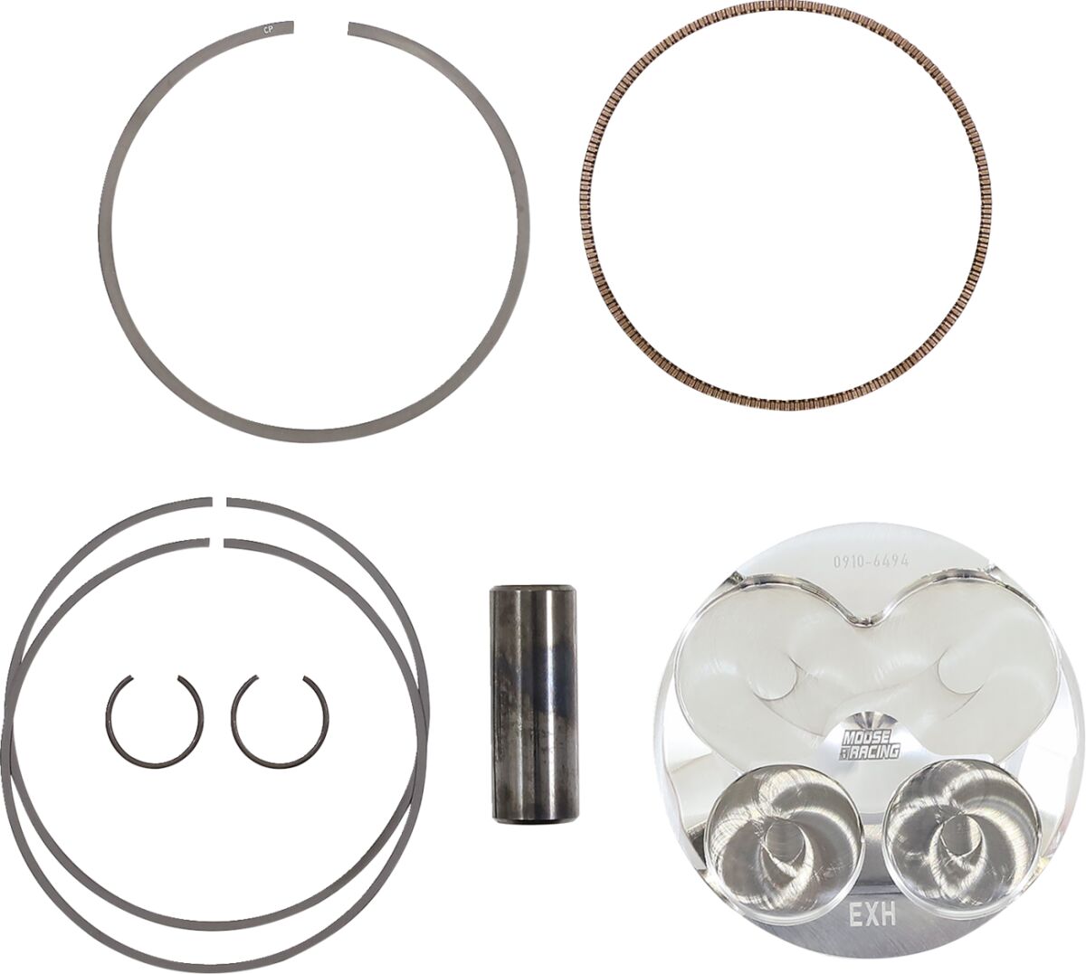 MOOSE Racing zuigerset met veren - Yamaha YZ-250 F (2014-2018) | Femon Parts