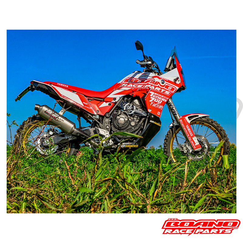 BOANO stickerkit XTZ 690 Factory rood, rood - Yamaha Ténéré 700 (2019-2024)