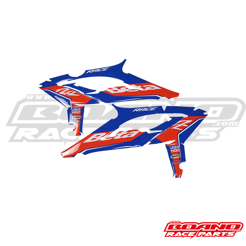 BOANO spoilers met stickers voor grotere tank, X-Pro Race - Beta X-Pro (2025-2026)