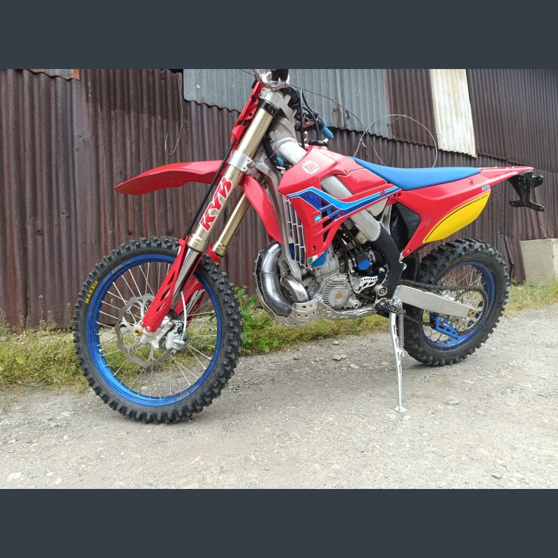 Skidplate met uitlaatpijpbeschermer voor TM 250/300 2022-2025