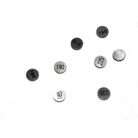 TOURM VALVE SHIM 25X2,55MM TOURMAX Klepstelplaatje Ø25X2,55mm - set van 2