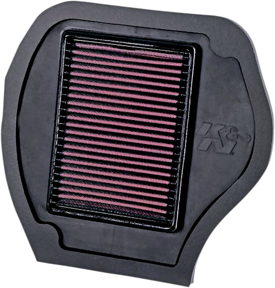 K&N High-Flow luchtfilter en onderdelen zwart - Yamaha