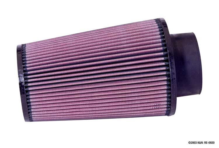 K&N air filter clmp on 89mm air filter replacement clmp on 89mm