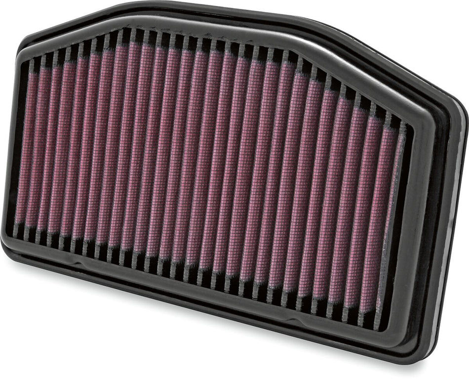 K&N High-Flow luchtfilter en onderdelen zwart - Yamaha