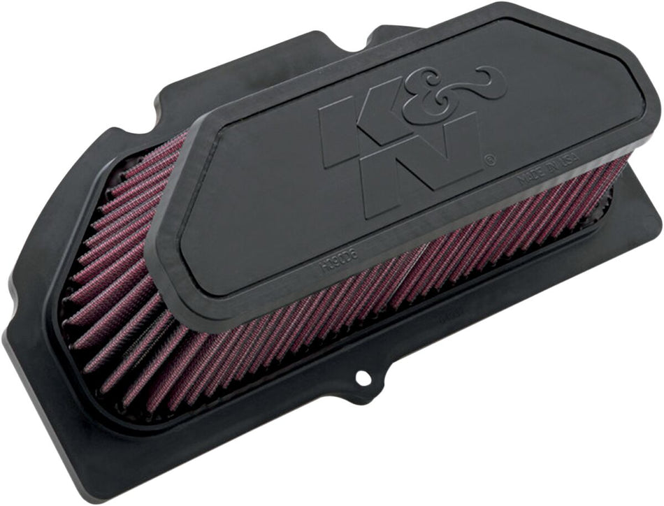 K&N High-Flow luchtfilter en onderdelen zwart - Suzuki