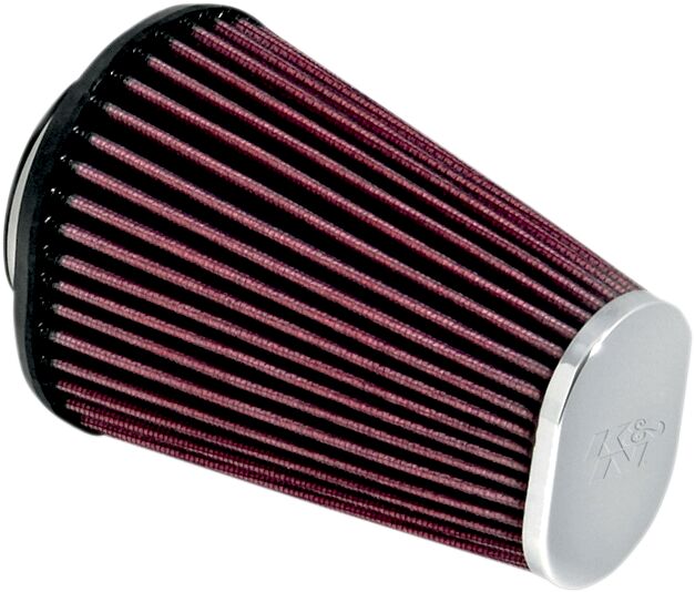 K&N Aircharger luchtfilter en onderdelen chroom