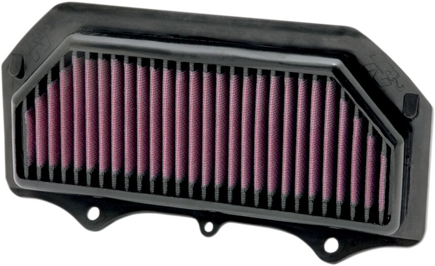 K&N High-Flow luchtfilter en onderdelen zwart - Suzuki