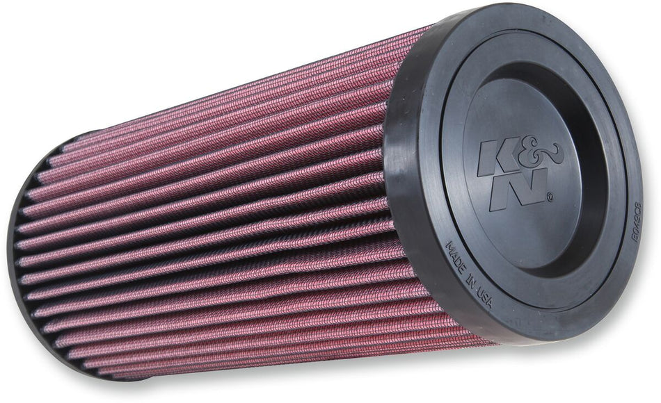 K&N High-Flow luchtfilter en onderdelen zwart - Polaris