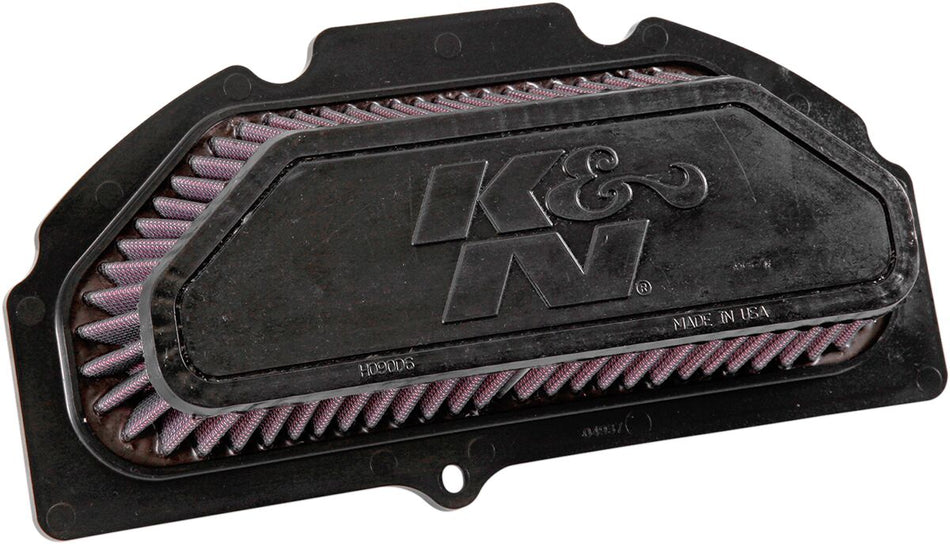 K&N High-Flow luchtfilter en onderdelen zwart - Suzuki