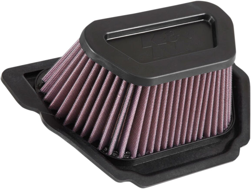 K&N High-Flow luchtfilter en onderdelen zwart - Yamaha