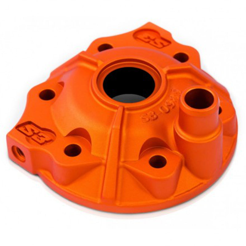 S3 Parts Star Head Cylinder Head Cover - Orange KTM/Husqvarna